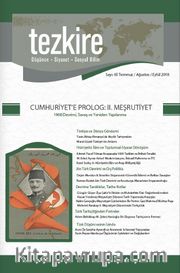 Tezkire Düşünce-Siyaset-Sosyal Bilim Dergisi Sayı:65 Temmuz-Ağustos-Eylül 2018