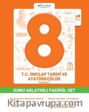 8. Sınıf T. C. İnkılap Tarihi ve Atatürkçülük Konu Anlatımlı Fasikül Set