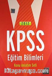 2012 KPSS Eğitim Bilimleri Konu Anlatım Seti (6 Kitap)