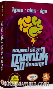 KPSS-ALES-DGS- Sayısal Sözel Mantık 50 Deneme
