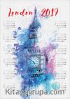 2019 Takvimli Poster - Şehirler - London - Big Ben