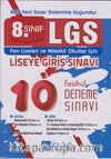8. Sınıf LGS Tüm Dersler 10 Fasikül Deneme Sınavı