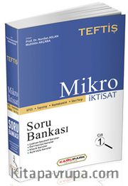 TEFTİŞ KPSS Mikro İktisat Cilt 1 Soru Bankası