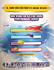 8. Sınıf Din Kültürü ve Ahlak Bilgisi Performans Serisi Soru Bankası