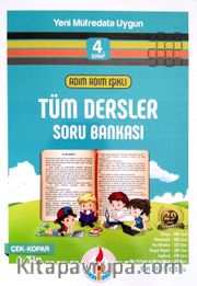 4. Sınıf Adım Adım Işıklı Tüm Dersler Soru Bankası
