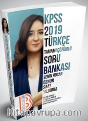 2019 KPSS Türkçe Tamamı Çözümlü Soru Bankası