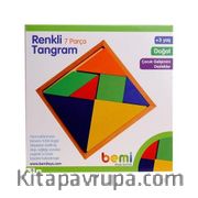 Ahşap Renkli Tangram 7 Parça (1208)