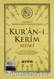 Kur'an-ı Kerim Meali (Cep Boy) (Kod:107)