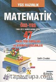 47 Yılın YGS Matematik Soruları ve Ayrıntılı Çözümleri