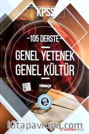 KPSS 105 Derste Genel Yetenek Genel Kültür Türkçe Konu Anlatımlı