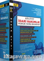 2018 Külliyat İdari Hakimlik Modüler Soru Bankası Nokta Atış Seti 