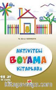 Aktiviteli Boyama Kitapları -8