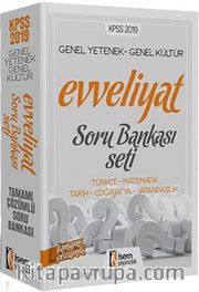 2019 Evveliyat KPSS Genel Yetenek Genel Kültür Tamamı Çözümlü Soru Bankası Seti (5 Kitap)