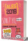 2019 ALES Son 7 Yıl Tamamı Çözümlü Çıkmış Sorular (30 Eylül Ales 2 Ekli)