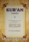 Kur'an Tahlili  5. Cilt