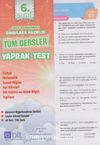 6. Sınıf Tüm Dersler Yaprak Test