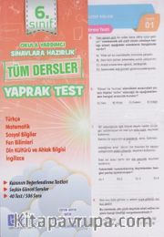 6. Sınıf Tüm Dersler Yaprak Test