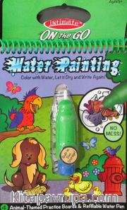Water Painting Eğitici Sihirli Boyama Kitabı Hayvanlar Özel Kalemli (143)