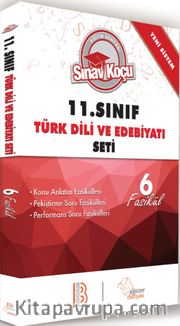 11. Sınıf Türk Dili ve Edebiyatı Sınav Koçu Konu Anlatımlı 6 Fasikül Set