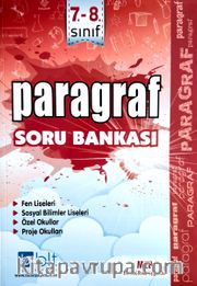 7. ve 8. Sınıf Paragraf Soru Bankası
