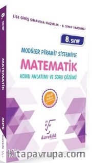 8. Sınıf Matematik Konu Anlatımı ve Soru Çözümü / Modüler Piramit Sistemiyle