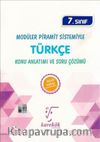 7. Sınıf Türkçe Konu Anlatımı ve Soru Çözümü / MPS