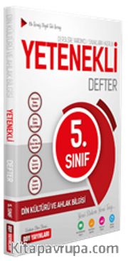 5. Sınıf Din Kültürü ve Ahlak Bilgisi Yetenekli Defter
