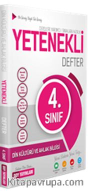 4. Sınıf Din Kültürü ve Ahlak Bilgisi Yetenekli Defter