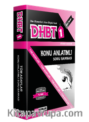DHBT 1 Konu Anlatımlı Soru Bankası (Tüm Adaylar için)