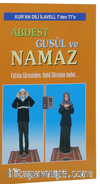 Kur'an Dili Tecvidli & Abdest Güsul Namaz  (Çevirmeli Tek Kitap, Kod 15)