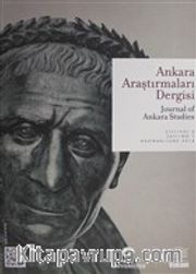 Ankara Araştırmaları Dergisi Cilt : 2 Sayı : 1 / Journal of Ankara Studies