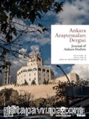 Ankara Araştırmaları Dergisi Cilt : 2 Sayı : 2 / Journal of Ankara Studies