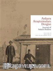 Ankara Araştırmaları Dergisi Cilt 4 Sayı: 2 Aralık 2016