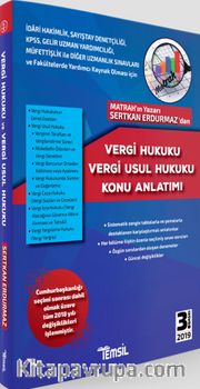 Vergi Hukuku Vergi Usul Hukuku Konu Anlatımı