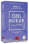 KPSS A Grubu Özel Hukuk Konu Anlatımı