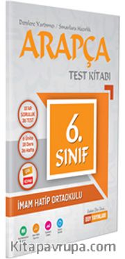 6. Sınıf Arapça Test Kitabı