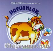 Hayvanlar / Tekerlemeli Boyama Kitapları 3