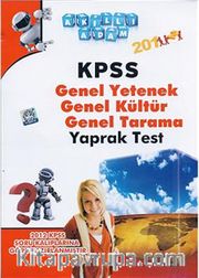 2012 KPSS Genel Yetenek Genel Kültür Genel Tarama Yaprak Test