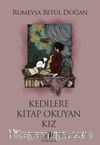 Kedilere Kitap Okuyan Kız