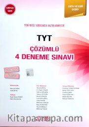 TYT Çözümlü 4 Deneme Sınavı (Orta Ve İleri Düzey)
