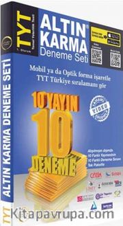 TYT Deneme Seti 10 Farklı Yayın 10 Farklı Deneme