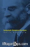 Sosyolojik Yöntemin Kuralları