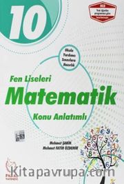 10. Sınıf Fen Liseleri Matematik Konu Anlatımı 