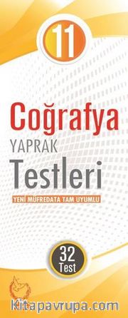 11. Sınıf Coğrafya Yaprak Testleri (32 Test)