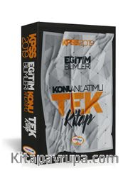 2019 KPSS Eğitim Bilimleri Konu Anlatımlı Tek Kitap