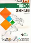 TYT Türkçe 18x40 Türkçe Denemeleri