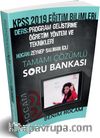2019 KPSS Eğitim Bilimleri Program Geliştirme Öğretim Yöntem ve Teknikleri Tamamı Çözümlü Soru Bankası 