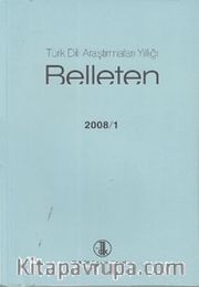 Türk Dili Araştırmaları Yıllığı Belleten 2008 / 1