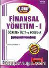 AÖF 3.Sınıf Güz Dönemi Finansal Yönetim-I  Öğreten Özet ve Sorular (135-FYT)