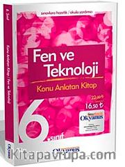 6.Sınıf Fen ve Teknoloji Konu Anlatan Kitap